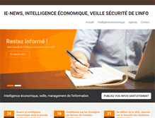 Tablet Screenshot of ie-news.com
